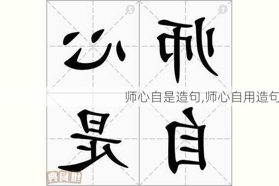 师心自是造句,师心自用造句