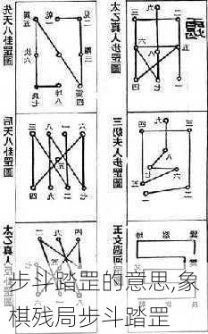 步斗踏罡的意思,象棋残局步斗踏罡