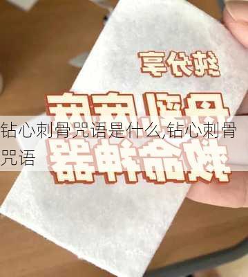 钻心刺骨咒语是什么,钻心刺骨咒语