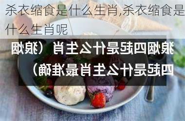 杀衣缩食是什么生肖,杀衣缩食是什么生肖呢