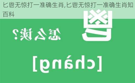 匕鬯无惊打一准确生肖,匕鬯无惊打一准确生肖知百科