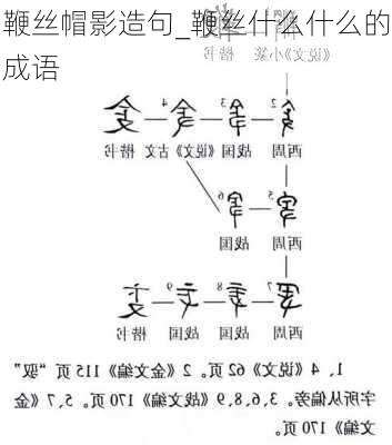 鞭丝帽影造句_鞭丝什么什么的成语