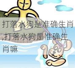 打落水狗是准确生肖,打落水狗是准确生肖嘛