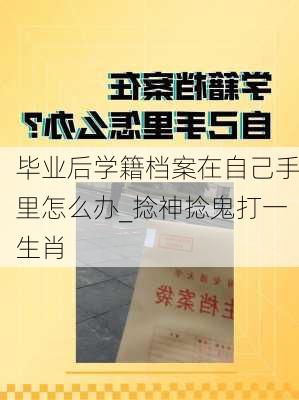 毕业后学籍档案在自己手里怎么办_捻神捻鬼打一生肖