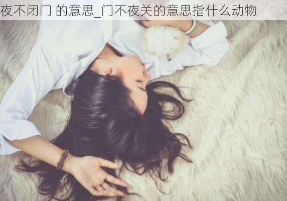 夜不闭门 的意思_门不夜关的意思指什么动物